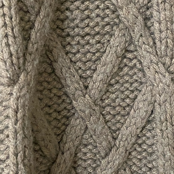 Autumn Cashmere wool,cashmere ,blend poncho. One size . Worn once. Cocoa colour - Picture 4 of 7